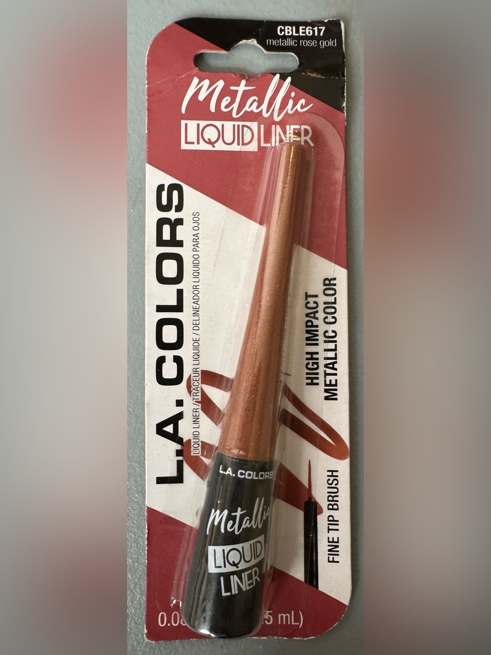 L.A. Colors Metallic Liquid Liner - Metallic Rose Gold